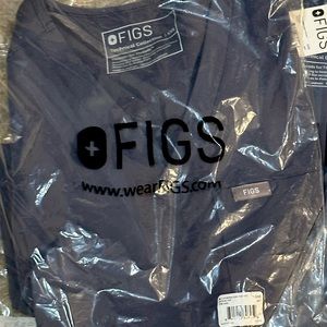FIGS Deep Space Navy Set XXS Top/XS Bottom